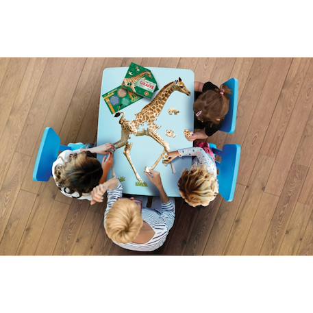Puzzle I am lil' - girafe Multicolor 6 - vertbaudet enfant 