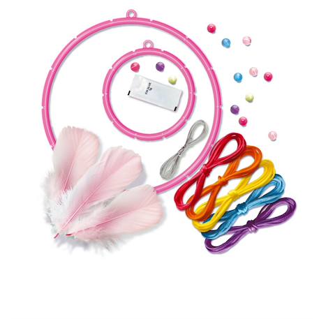Kit créatif – Fabrique ton propre attrape-rêves Multicolor 3 - vertbaudet enfant 