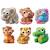 Kit moulage - animaux yeux rigolos Multicolor 2 - vertbaudet enfant 