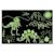Puzzle - dinosaures glow in the dark 100 pièces Multicolor 2 - vertbaudet enfant 