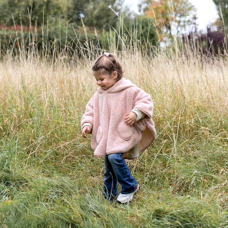 Poncho de voyage - moelleux douceur Blush+Grizou+Lunar+Natural+Noisette+Sauge+Stone+Turquoise 3 - vertbaudet enfant 