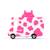 Camion à lait de fraise - bois de hêtre massif Pink 1 - vertbaudet enfant 