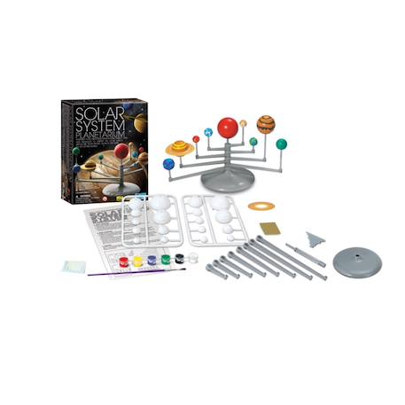 Planétarium 3D 30 cm – Assemble, peins et fais-le briller dans le noir Multicolor 3 - vertbaudet enfant 