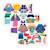 Jeu magnétique Dress-up rainbow fashion Multicolor 4 - vertbaudet enfant 
