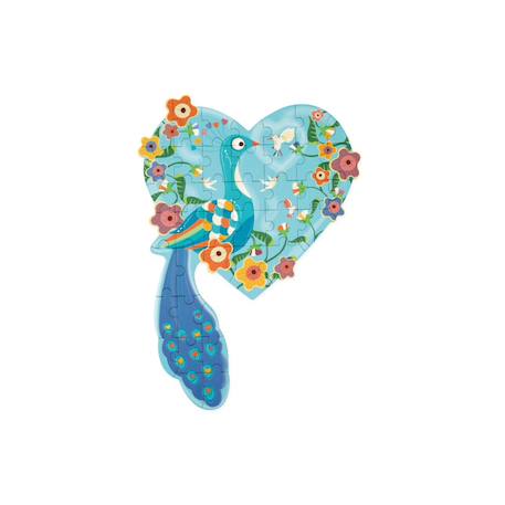 Contour puzzle - paôn 40 pièces Multicolor 2 - vertbaudet enfant 