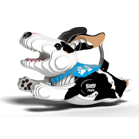 Puzzle 3d - chien Black;white 2 - vertbaudet enfant 