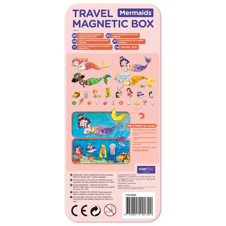 Boïte de puzzle magnétique - sirènes Multicolor 5 - vertbaudet enfant 