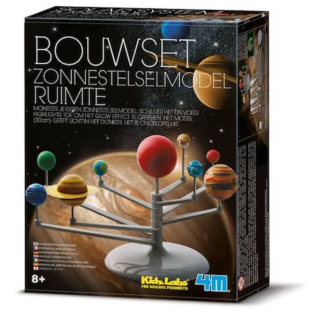 Planétarium 3D 30 cm – Assemble, peins et fais-le briller dans le noir Multicolor 4 - vertbaudet enfant 