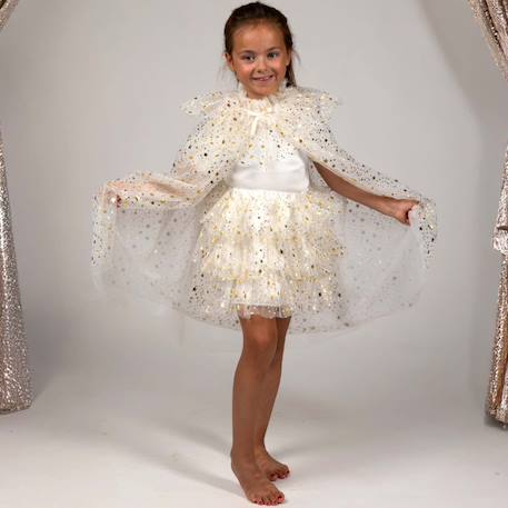 Déguisement enfant – cape avec tutu loane Écru 3 - vertbaudet enfant 