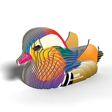 Puzzle 3d - canard mandarin Multicolor 2 - vertbaudet enfant 