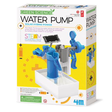 Kit éducatif – Construis ta pompe à eau fonctionnant à l’énergie solaire Multicolor 1 - vertbaudet enfant 