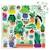 Puzzle - plantes heureuses Multicolor 2 - vertbaudet enfant 