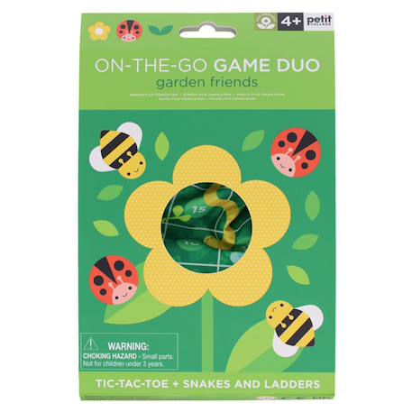 Jeu duo on the go - amis du jardin Multicolor 1 - vertbaudet enfant 