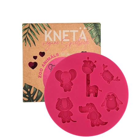 Moule en silicone - animaux du zoo Pink 1 - vertbaudet enfant 