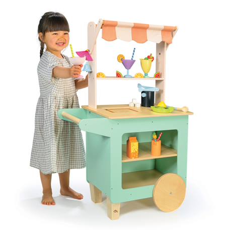 Charriot à boissons sur roulettes Multicolor 5 - vertbaudet enfant 