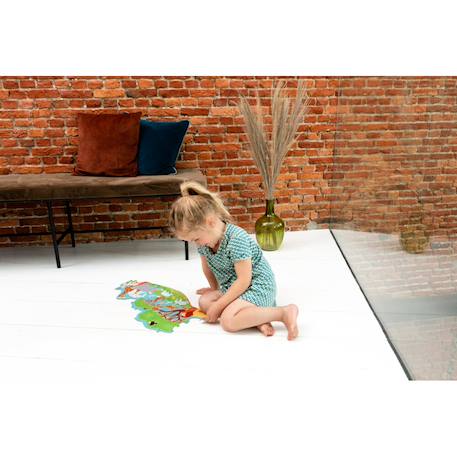 Contour puzzle - safari 60 pièces Multicolor 5 - vertbaudet enfant 