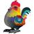 Puzzle 3d - coq Multicolor 1 - vertbaudet enfant 