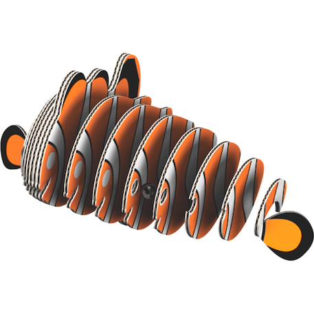 Puzzle 3d - poisson clown Orange 4 - vertbaudet enfant 