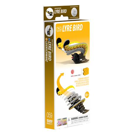 Puzzle 3d - oiseau lyre Multicolor 4 - vertbaudet enfant 