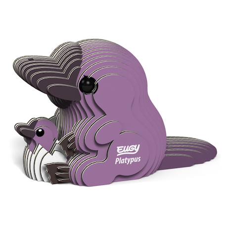 Puzzle 3d - ornithorynque Purple 2 - vertbaudet enfant 