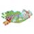 Contour puzzle - safari 60 pièces Multicolor 1 - vertbaudet enfant 