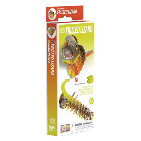 Puzzle 3d - lézard Orange 6 - vertbaudet enfant 