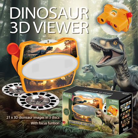 Viewer  3d - dinosaure Visionneur images 3D Multicolor 4 - vertbaudet enfant 