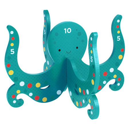 Jeu de lancer - calamars Multicolor 2 - vertbaudet enfant 