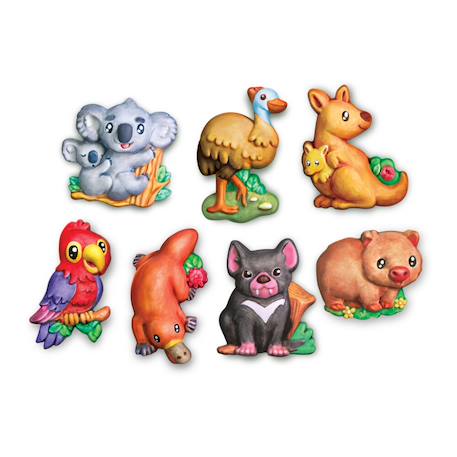 Kit moulage - animaux australien Multicolor 2 - vertbaudet enfant 