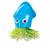 Robot calamar vibrant – Le compagnon marin qui fait rire Multicolor 2 - vertbaudet enfant 