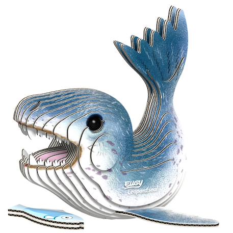 Puzzle 3d - léopard de mer Multicolor 1 - vertbaudet enfant 