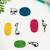 Set de tampons - animaux du zoo Black 2 - vertbaudet enfant 