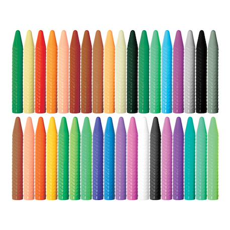 36 crayons de couleur spirale Multicolor 2 - vertbaudet enfant 
