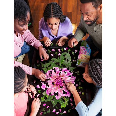 Puzzle I am mini - dahlia Multicolor 4 - vertbaudet enfant 