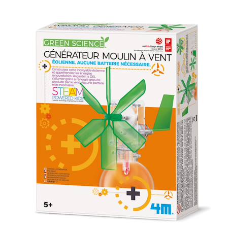Fabrique ta lumière avec le vent – Kit éducatif et écologique Multicolor 1 - vertbaudet enfant 