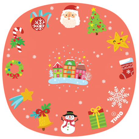 Disque de Noël TIMIO – 96 chansons festives en 8 langues Multicolor 2 - vertbaudet enfant 