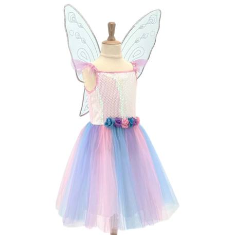 Déguisement enfant robe de fée avec ailes apolline Bleu 1 - vertbaudet enfant 