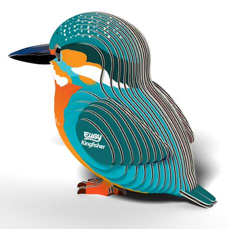 Puzzle 3d - martin-pêcheur Multicolor 5 - vertbaudet enfant 