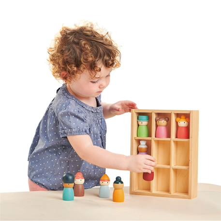 Hôtel happy folk en bois massif Multicolor 6 - vertbaudet enfant 