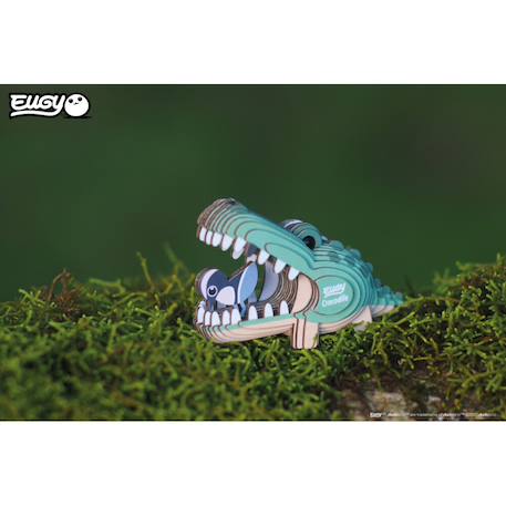 Puzzle 3d - crocodile Green 6 - vertbaudet enfant 