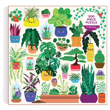 Puzzle - plantes heureuses Multicolor 3 - vertbaudet enfant 
