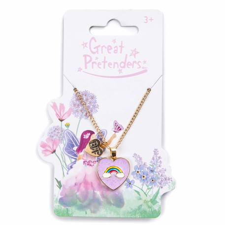 Collier d'amitié papillon & arc-en-ciel bff – lot de 2 pièces Rose 5 - vertbaudet enfant 