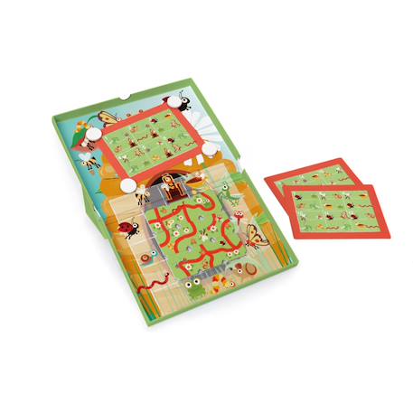 Jeu éducatif magnétique – 18 missions pour réunir les petits animaux Multicolor 2 - vertbaudet enfant 