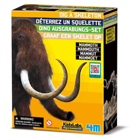 Kit de fouille – Squelette de mammouth à découvrir et assembler Multicolor 1 - vertbaudet enfant 