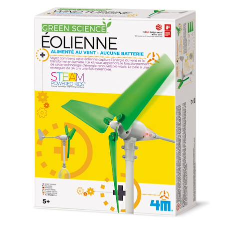 Kit scientifique – Construis ta propre éolienne fonctionnelle Multicolor 1 - vertbaudet enfant 