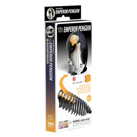Puzzle 3d - manchot empereur penguin Black;white 6 - vertbaudet enfant 
