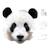 Puzzle I am - panda Multicolor 4 - vertbaudet enfant 