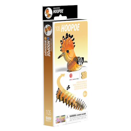 Puzzle 3d - upupa Orange 6 - vertbaudet enfant 