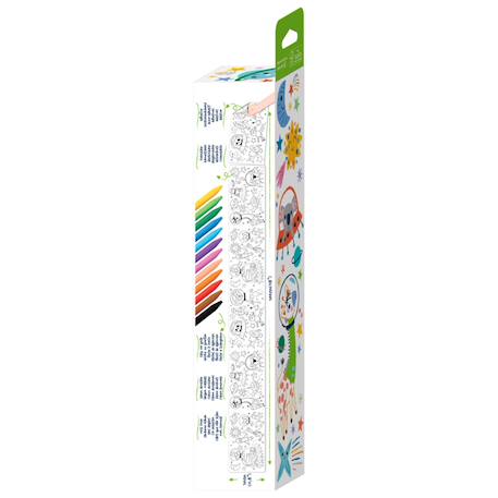 Kit de rouleau de peinture - espace Multicolor 6 - vertbaudet enfant 