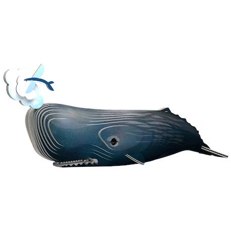 Puzzle 3d - grand cachalot Blue 1 - vertbaudet enfant 